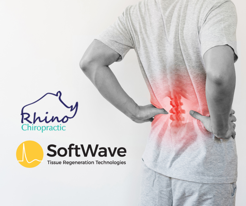 Back Pain Relief with SoftWave at Rhino Chiropractic in Victor, NY