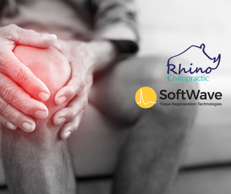 Knee Pain Relief with SoftWave Tissue Regeneration Technology at Rhino Chiropractic in Victor, NY